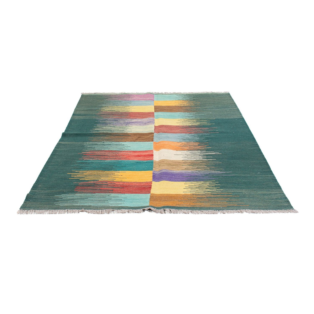 Kelim Rug - Trendy - 201 x 143 cm - multicolored