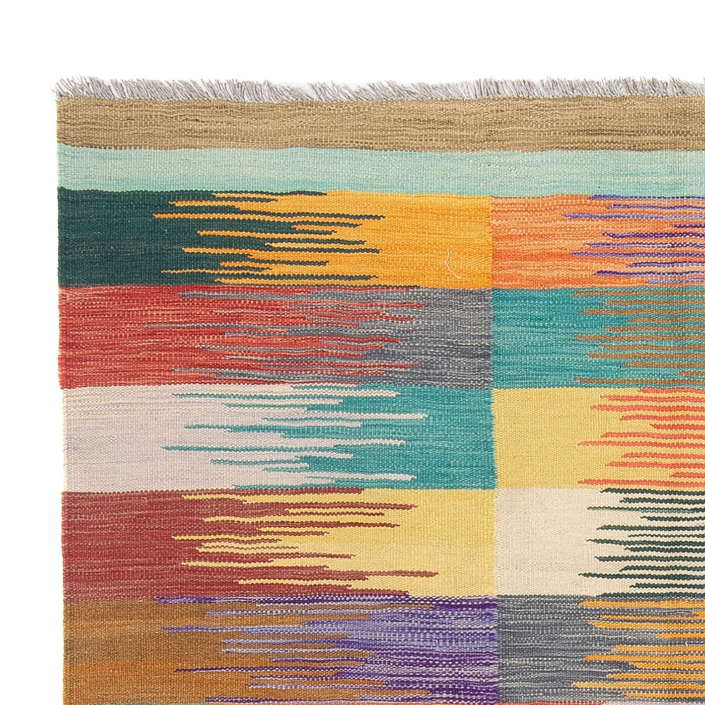 Modern Kilim Rug 240x163cm - Wool Rug