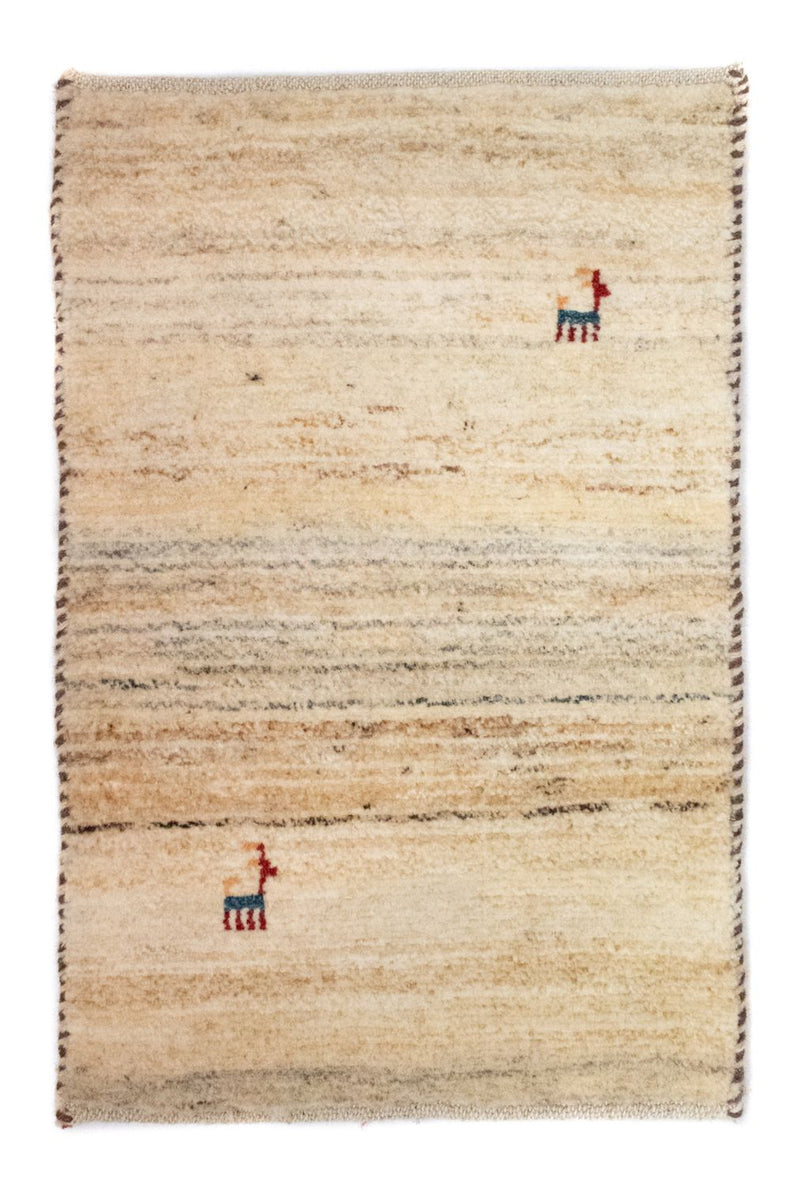 Persian Gabbeh Rug 60x40cm - Perserteppich Wollteppich