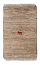 Persian Gabbeh Rug 60x40cm - Perserteppich Wollteppich