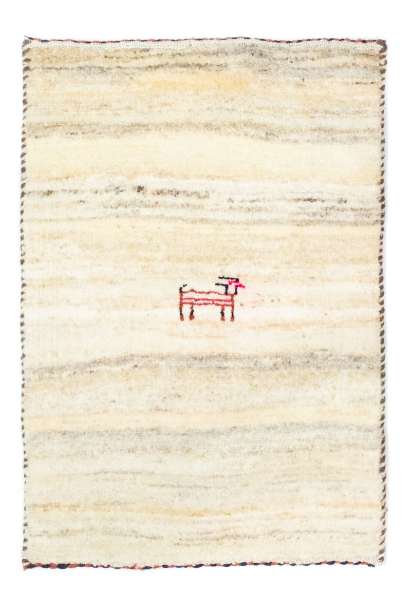 Persian Gabbeh Rug 60x40cm - Perserteppich Wollteppich