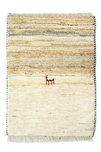 Gabbeh Rug - Perser - 60 x 40 cm - beige