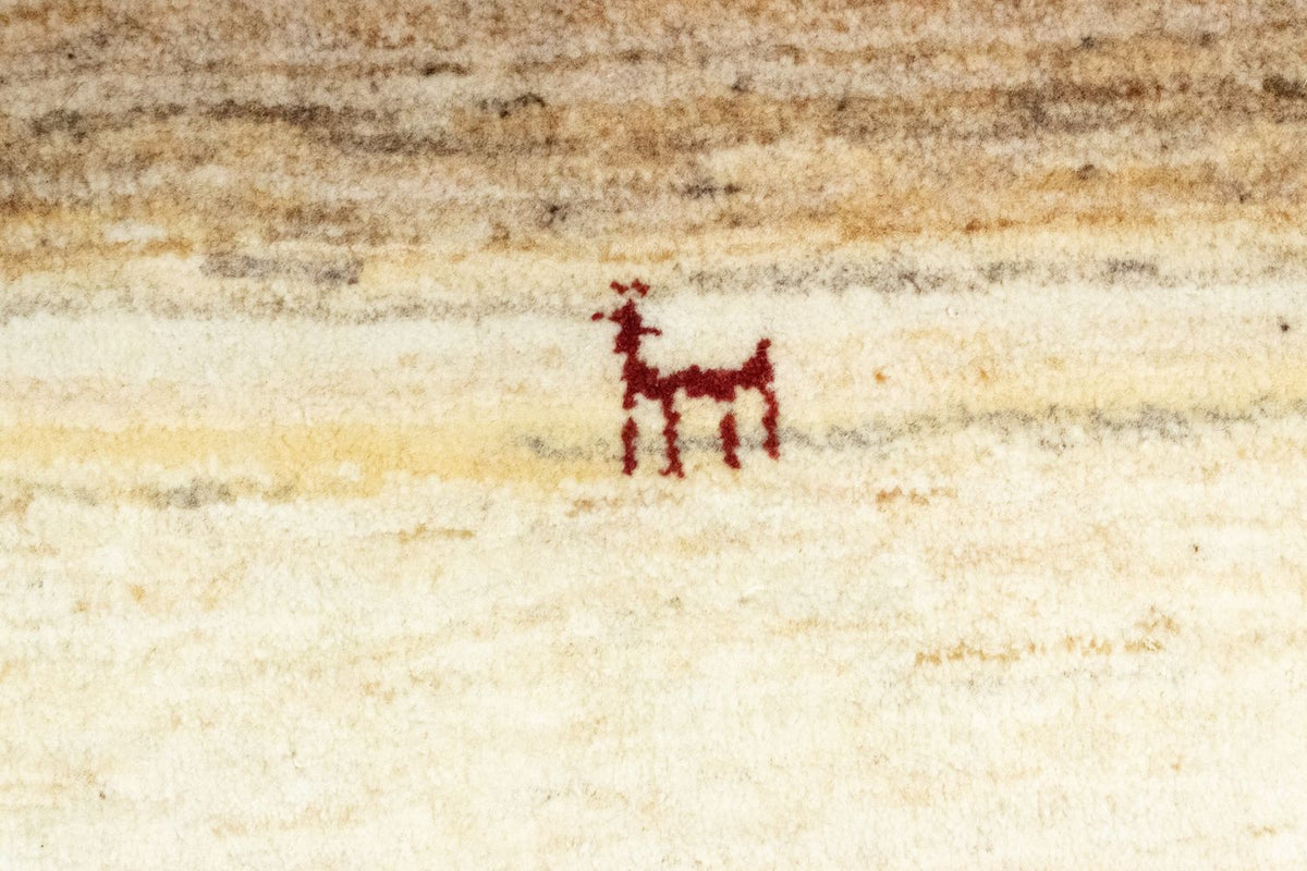 Gabbeh Rug - Perser - 60 x 40 cm - beige