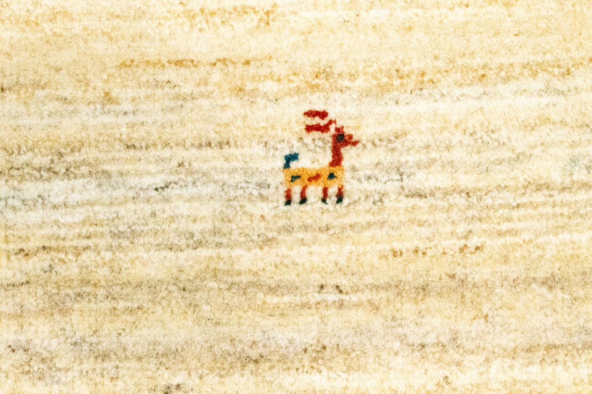 Gabbeh Rug - Perser - 60 x 40 cm - beige