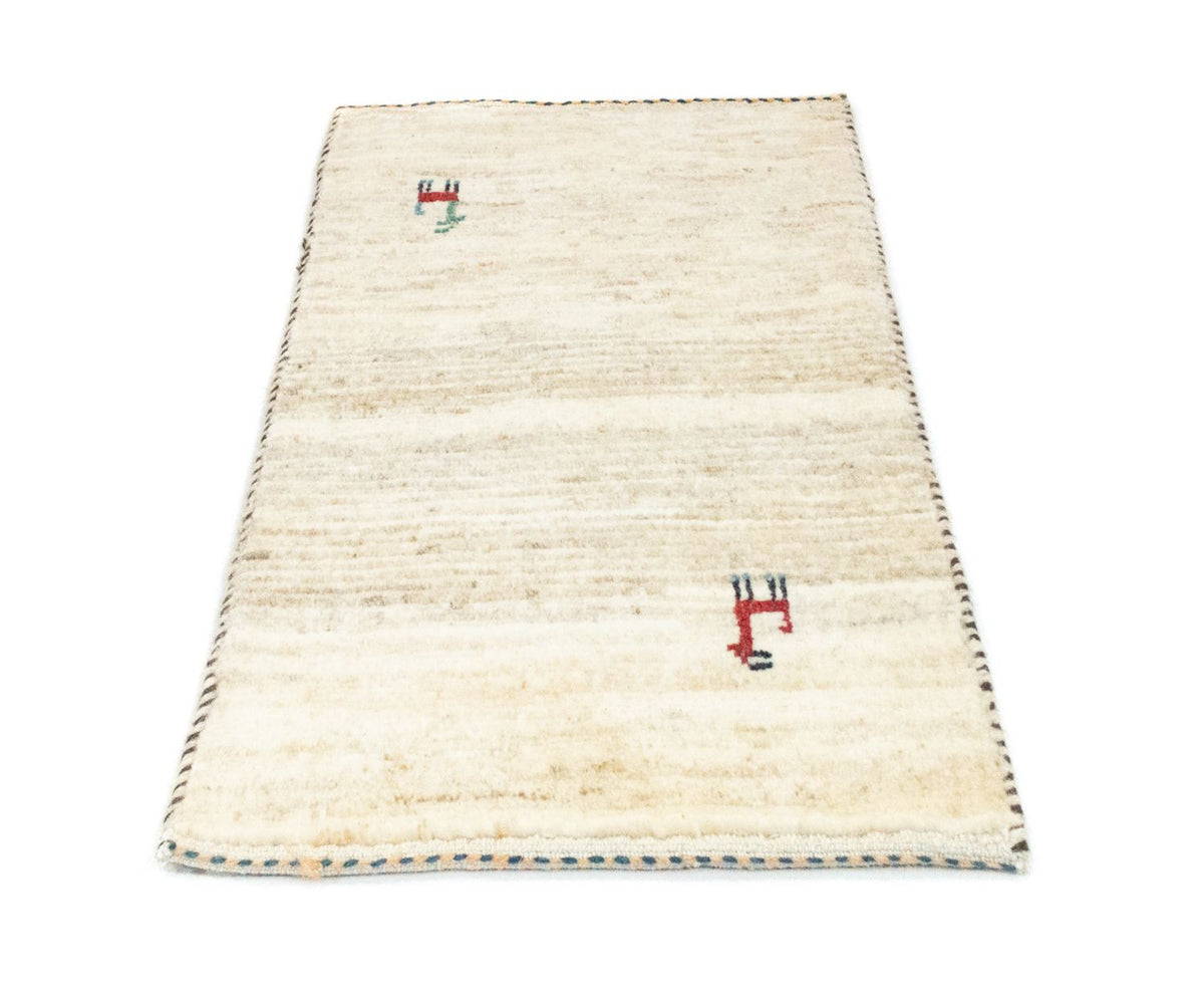 Gabbeh Rug - Perser - 60 x 40 cm - beige