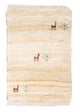 Persian Gabbeh Rug 60x40cm - Perserteppich Wollteppich