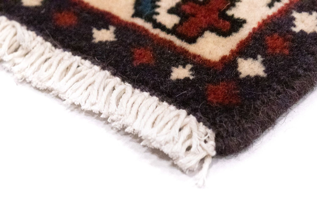 Perser Rug - Nomadic square  - 54 x 40 cm - brown