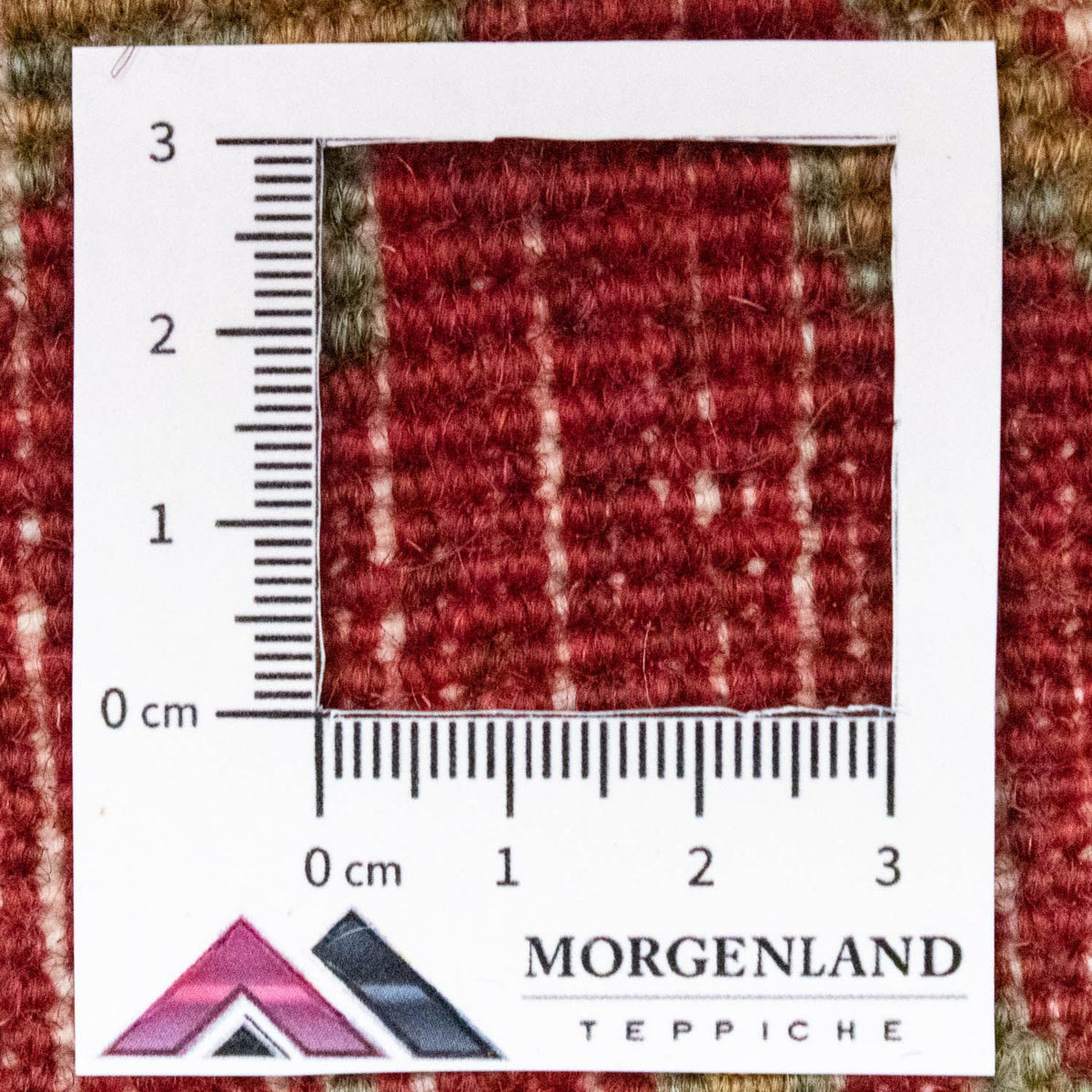 Perser Rug - Nomadic square  - 54 x 40 cm - red