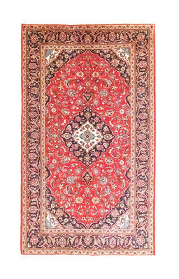 Perser Rug - Keshan - 251 x 146 cm - red