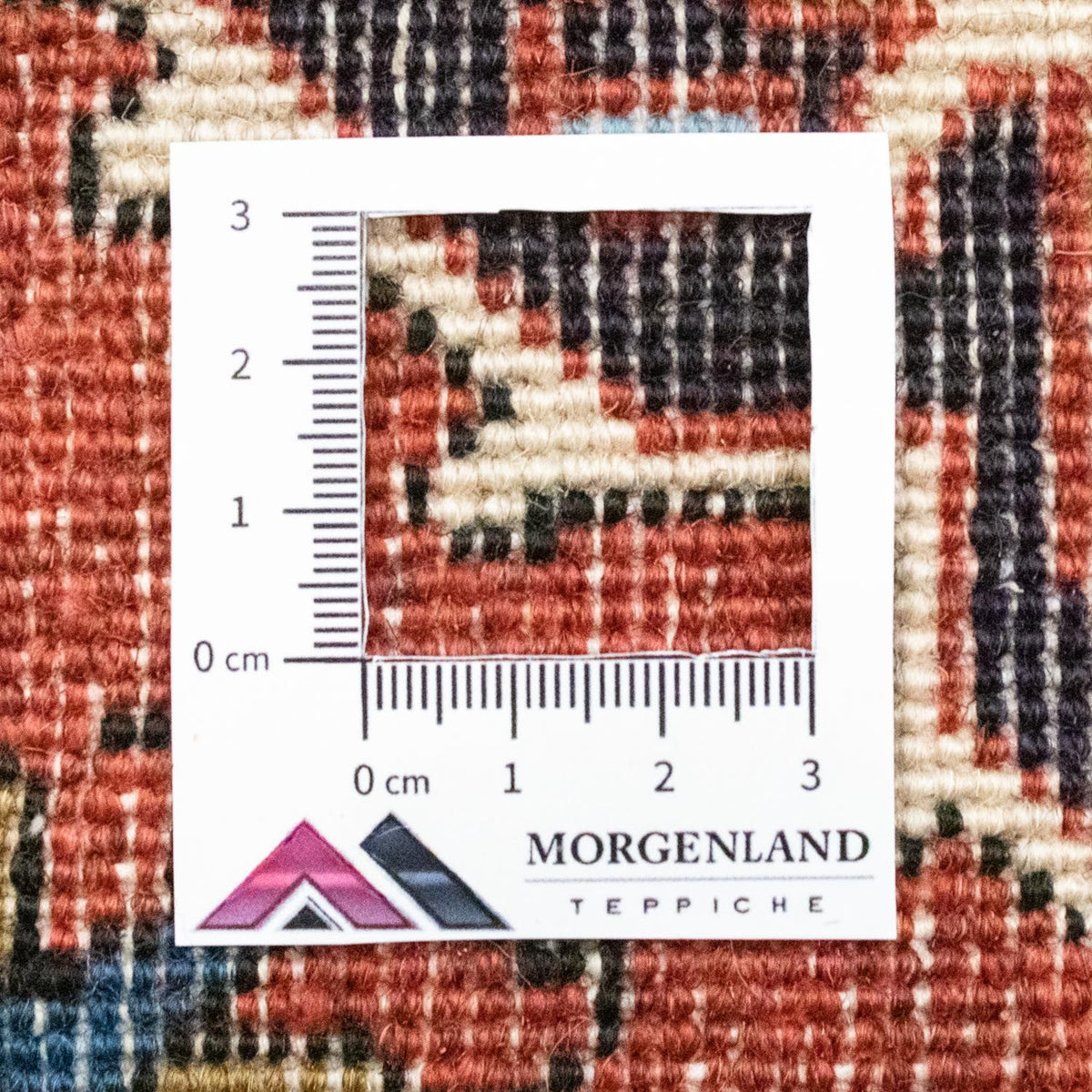 Perser Rug - Nomadic square  - 54 x 40 cm - red