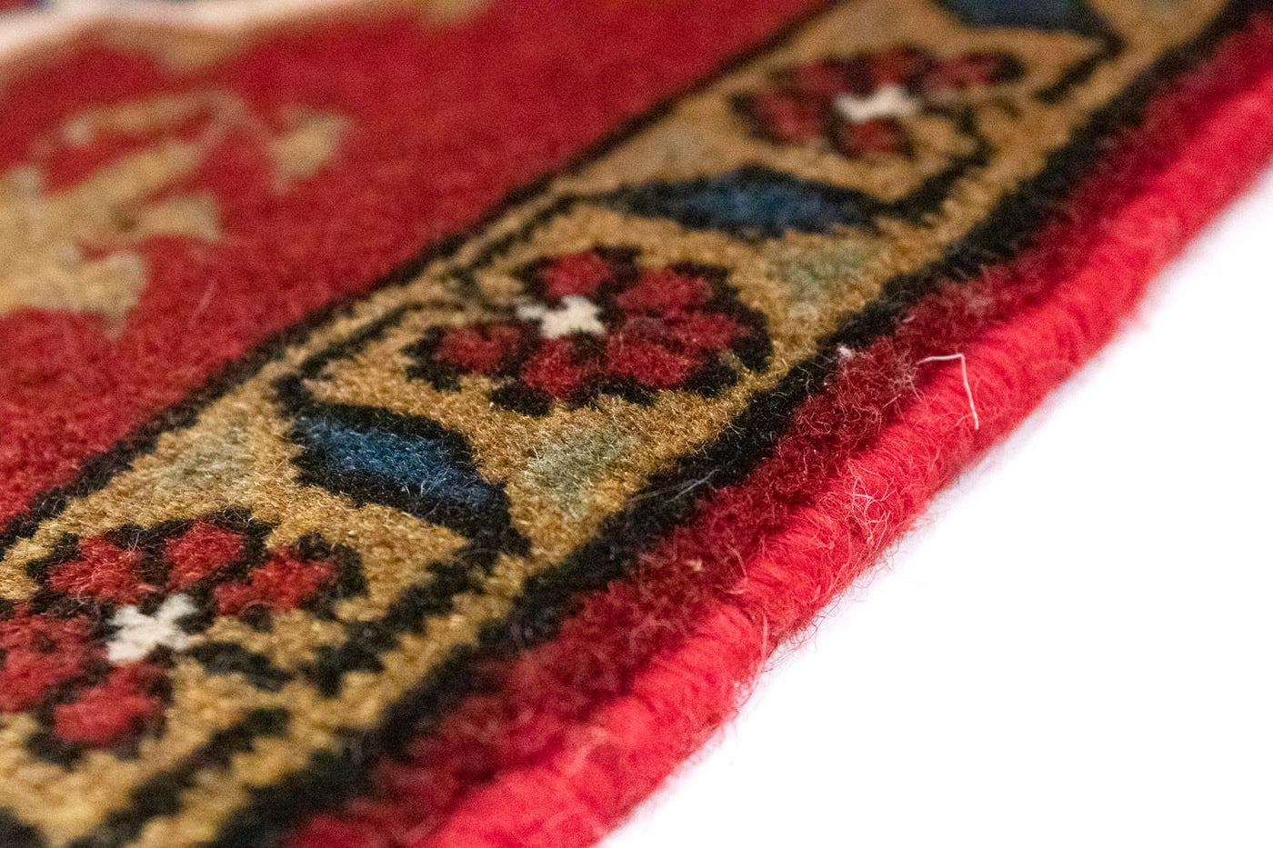 Perser Rug - Nomadic square  - 54 x 40 cm - red