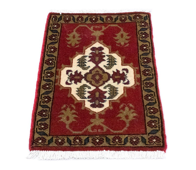 Perser Rug - Nomadic square  - 54 x 40 cm - red