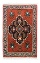 Perser Rug - Nomadic square  - 54 x 40 cm - orange