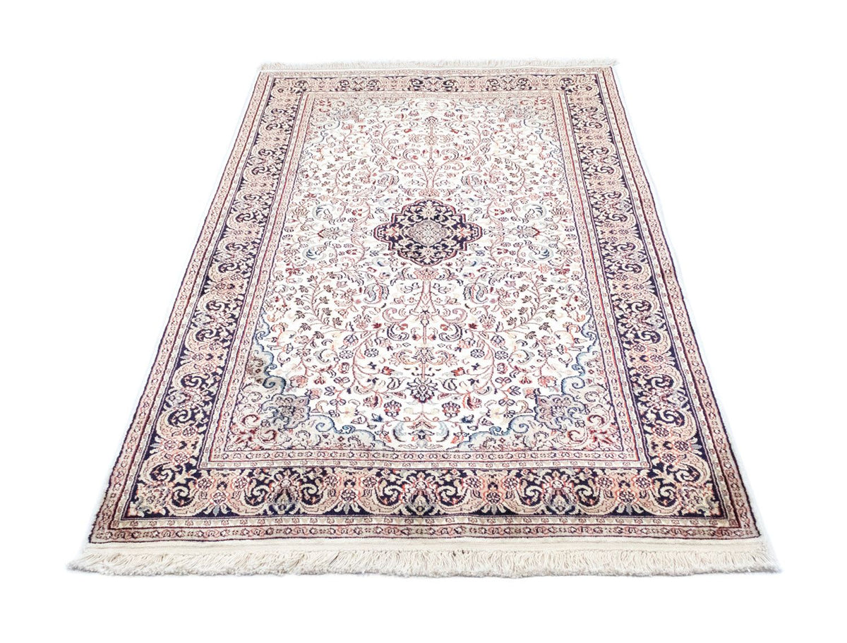 Silk Rug - Kashmir Silk - 161 x 93 cm - blue