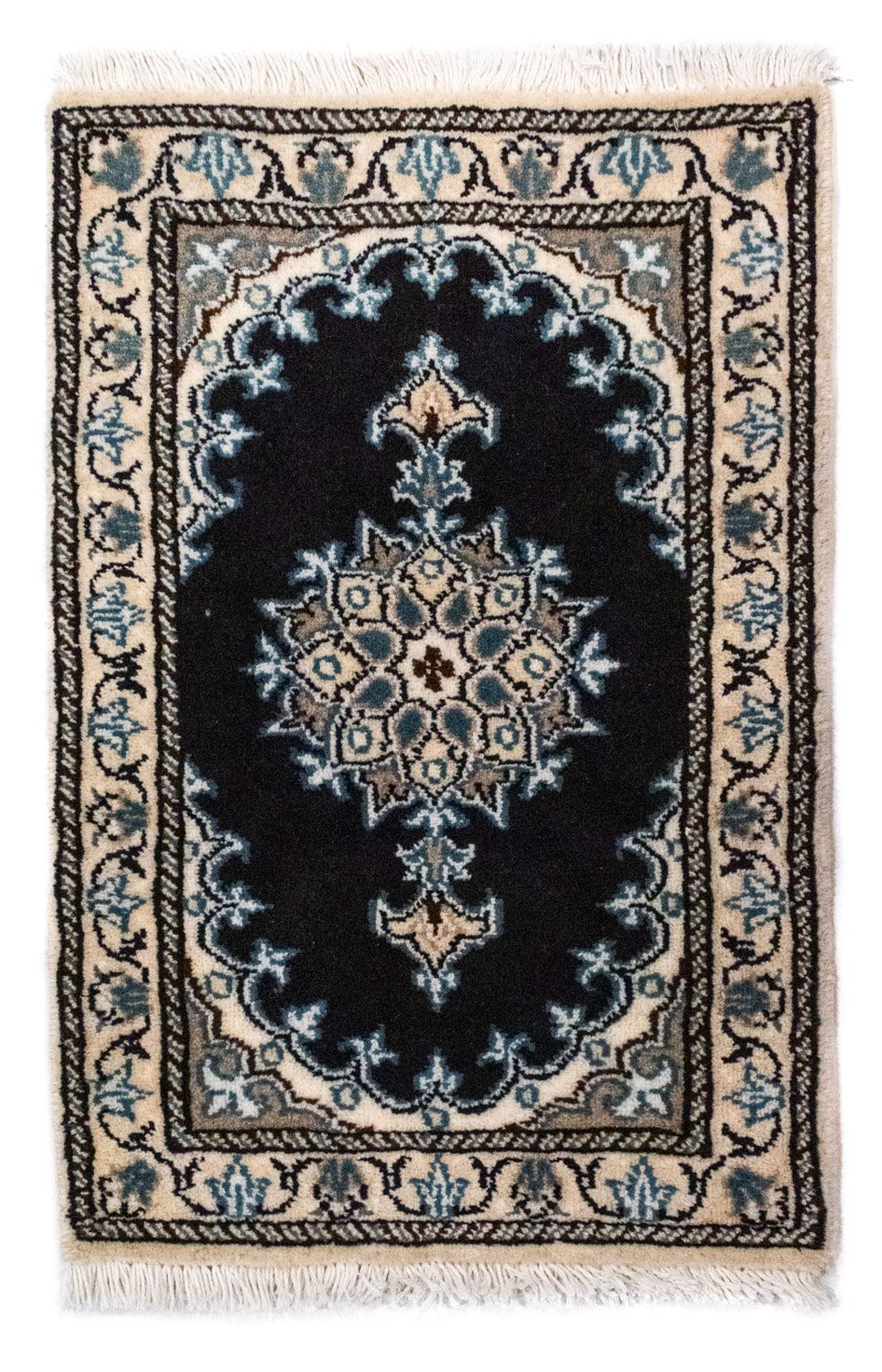 Perser Rug - Nain - 60 x 40 cm - dark blue