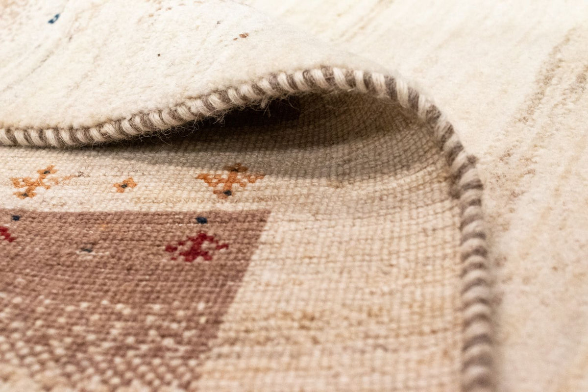Gabbeh Rug - Loribaft Perser - 258 x 154 cm - beige