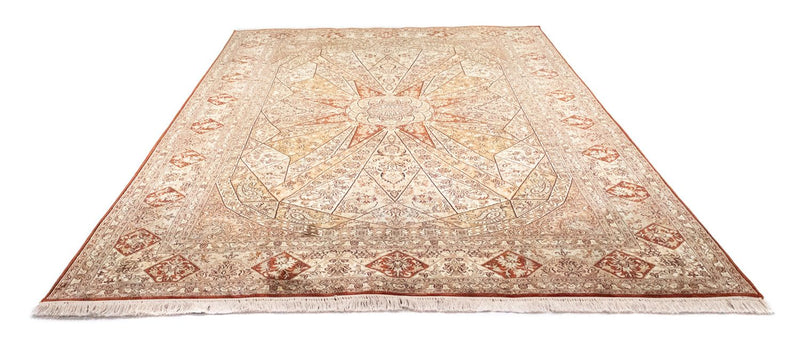 Silk Rug - Kashmir Silk - 270 x 185 cm - brown