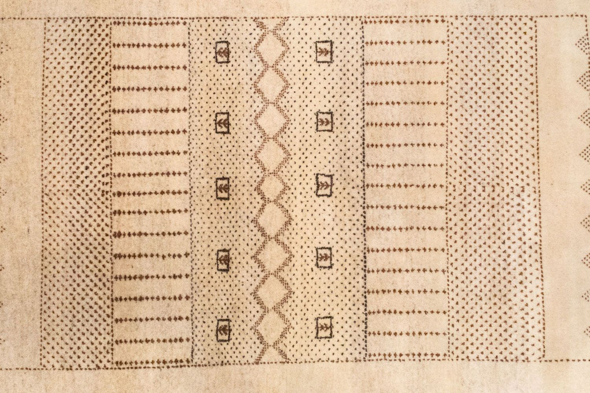 Gabbeh Rug - Loribaft Perser - 222 x 151 cm - brown