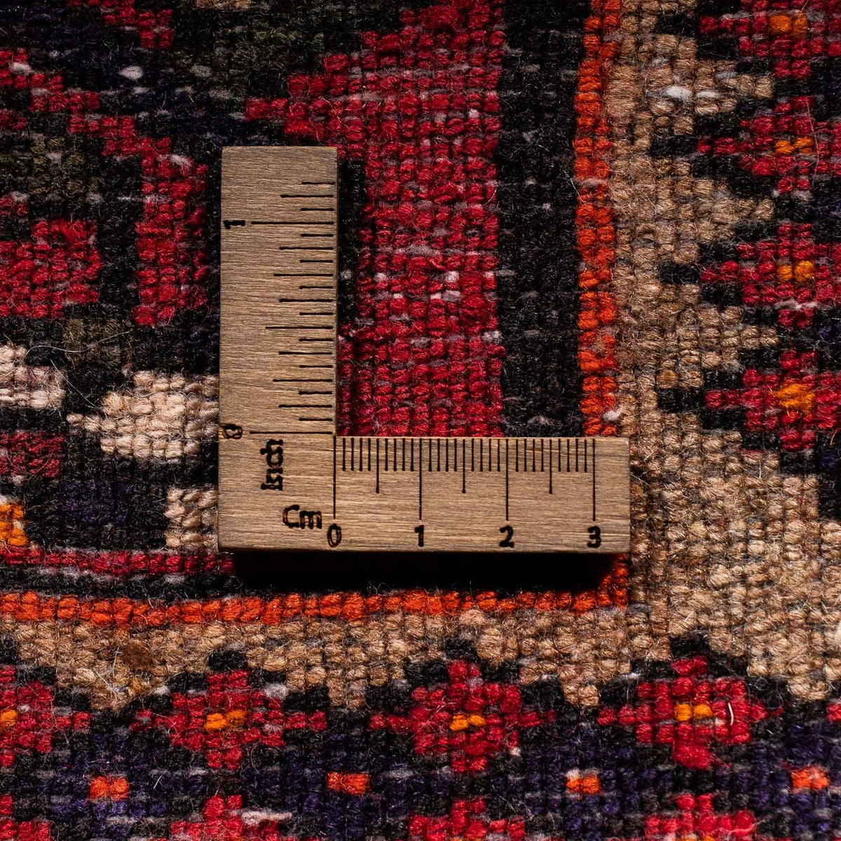 Perser Rug - Nomadic - 226 x 146 cm - dark red