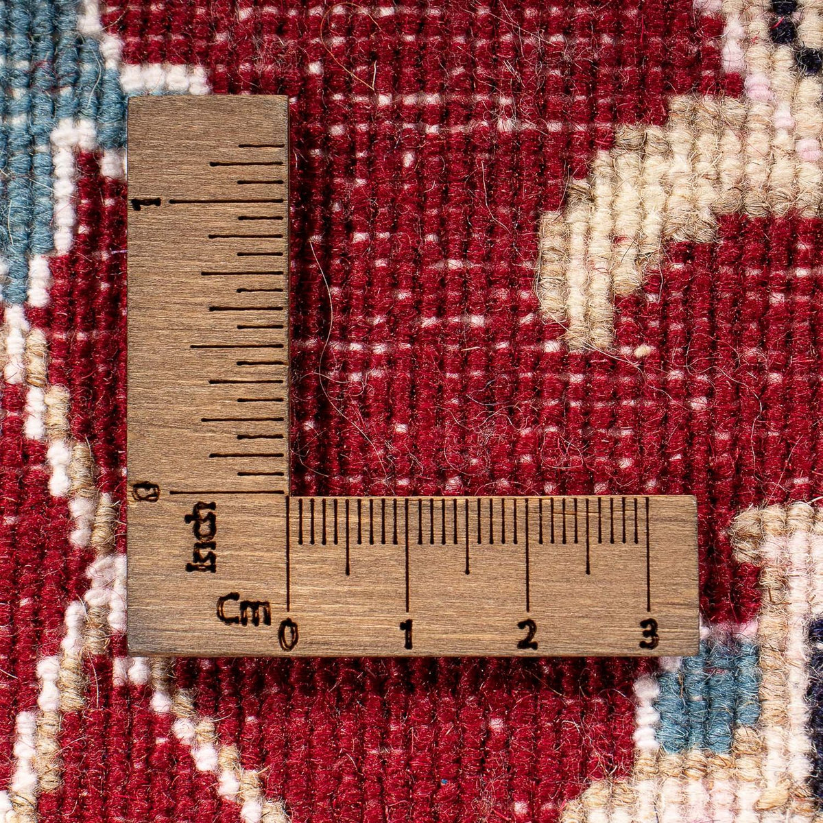 Perser Rug - Nain - 89 x 56 cm - dark red