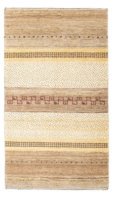 Gabbeh Rug - Loribaft Perser - 138 x 79 cm - beige