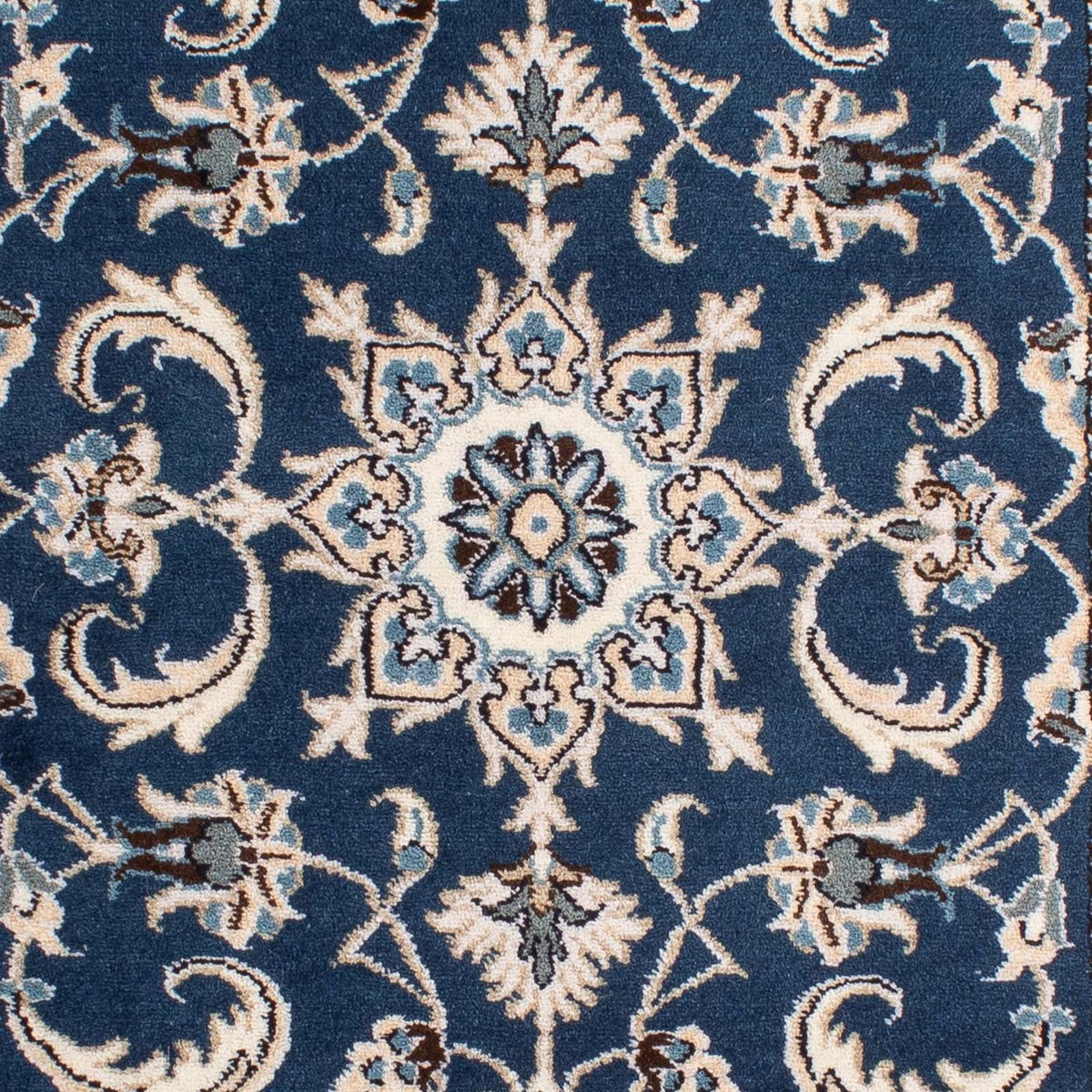 Perser Rug - Nain - 135 x 68 cm - dark blue