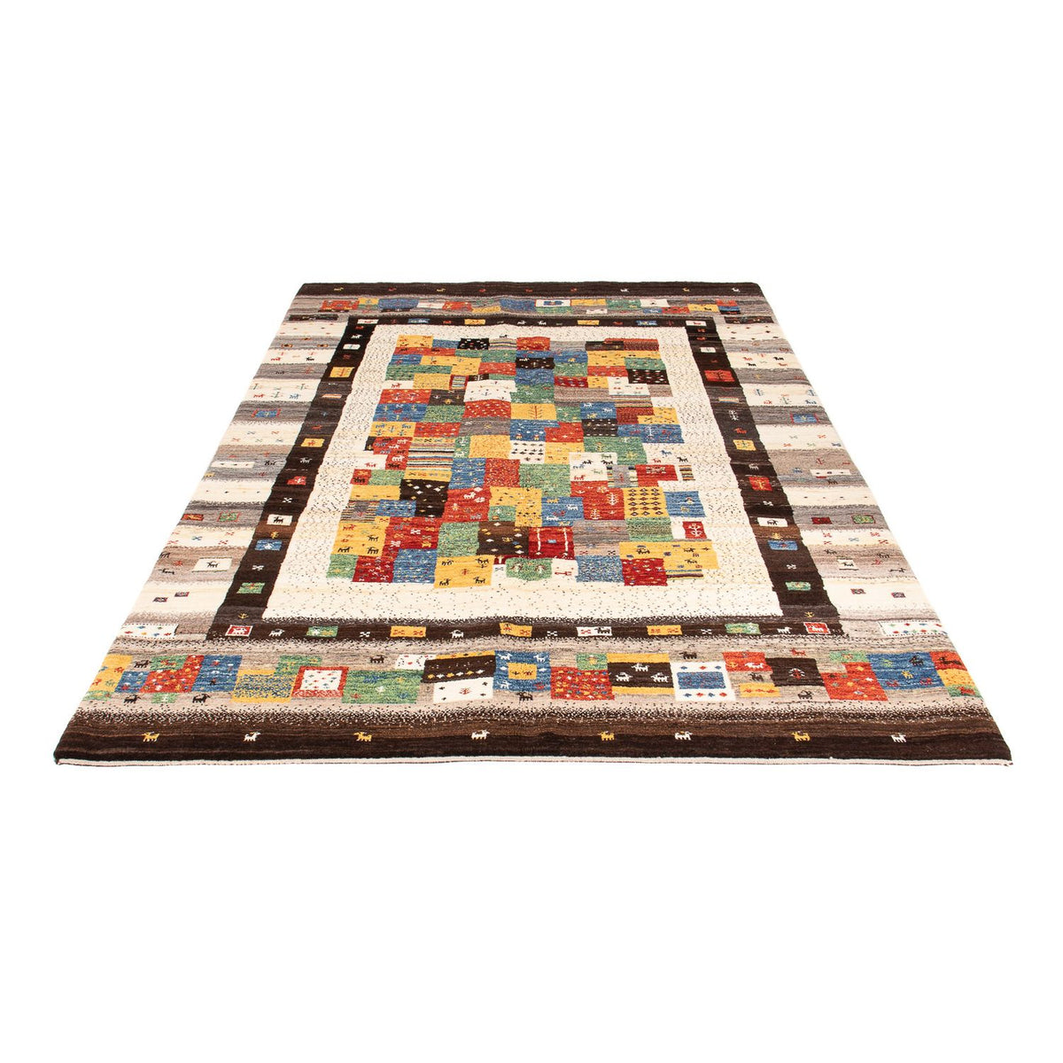 Gabbeh Rug - Loribaft Perser - 249 x 162 cm - multicolored