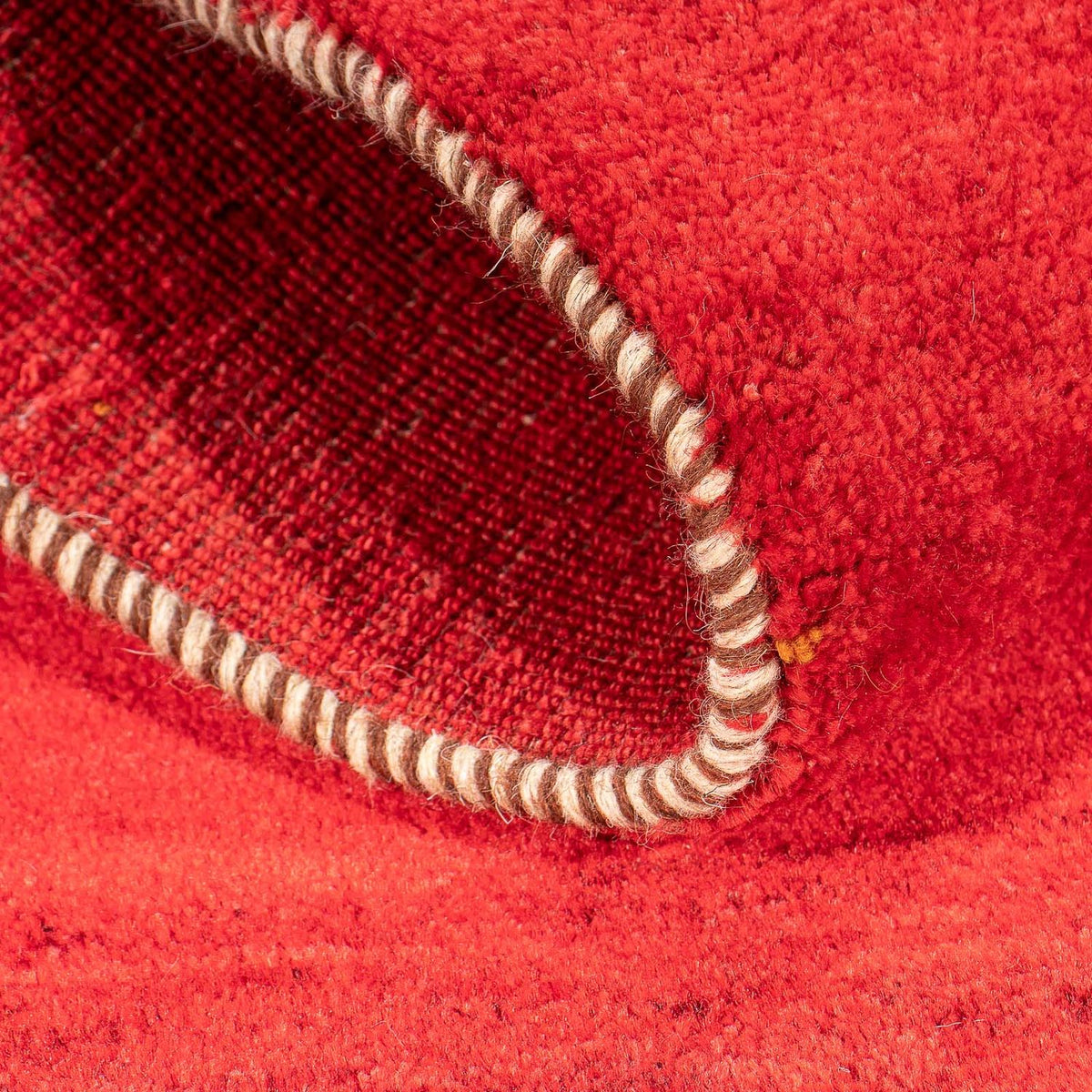 Gabbeh Rug - Loribaft Perser - 140 x 72 cm - dark red