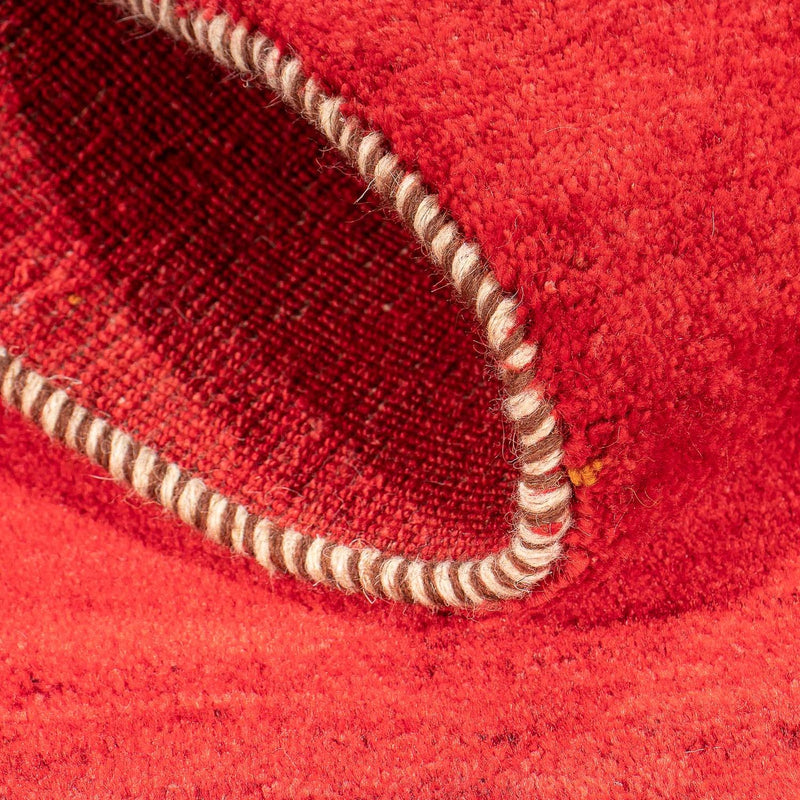 Gabbeh Rug - Loribaft Perser - 140 x 72 cm - dark red