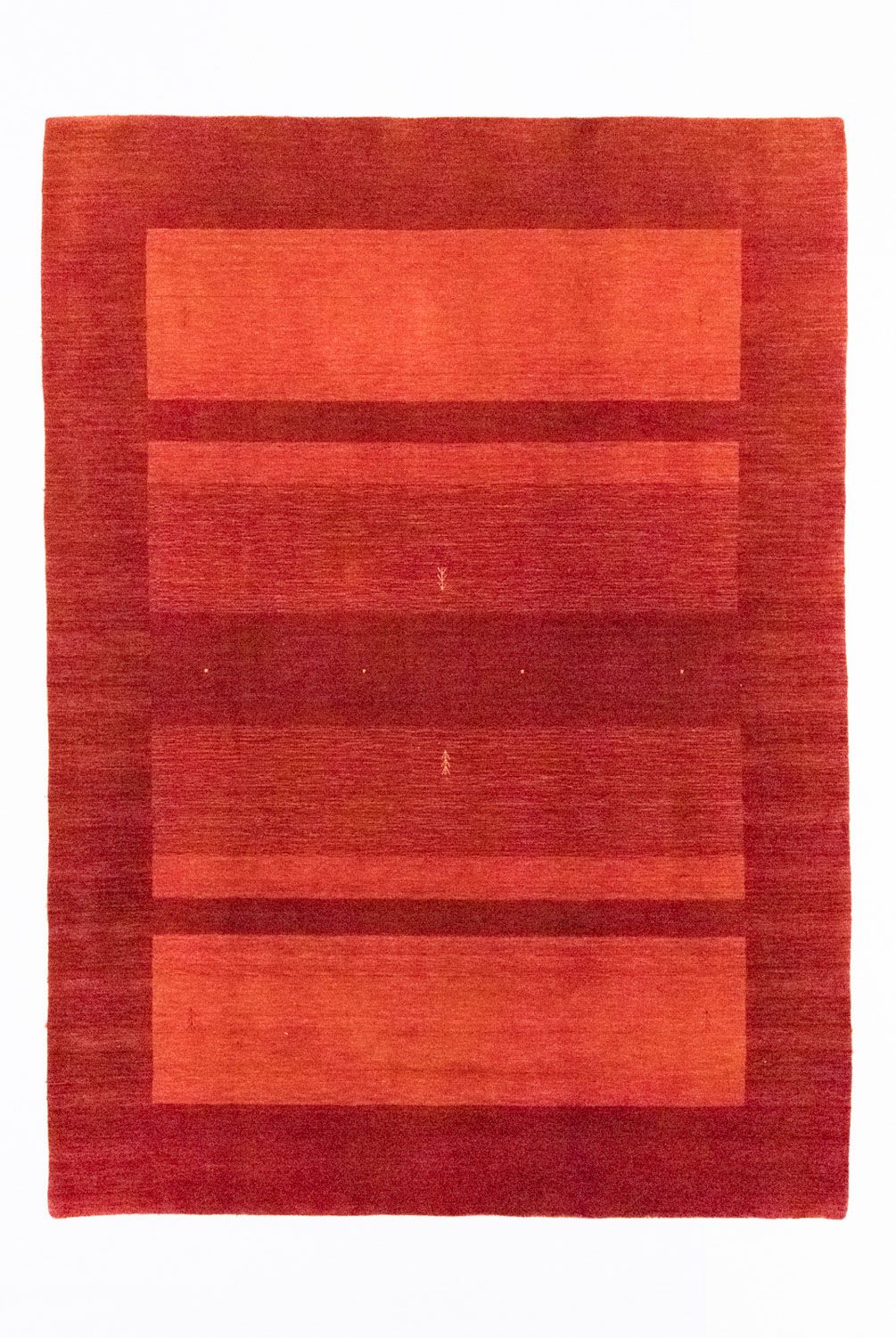 Gabbeh Rug - Loribaft Perser - 239 x 175 cm - orange