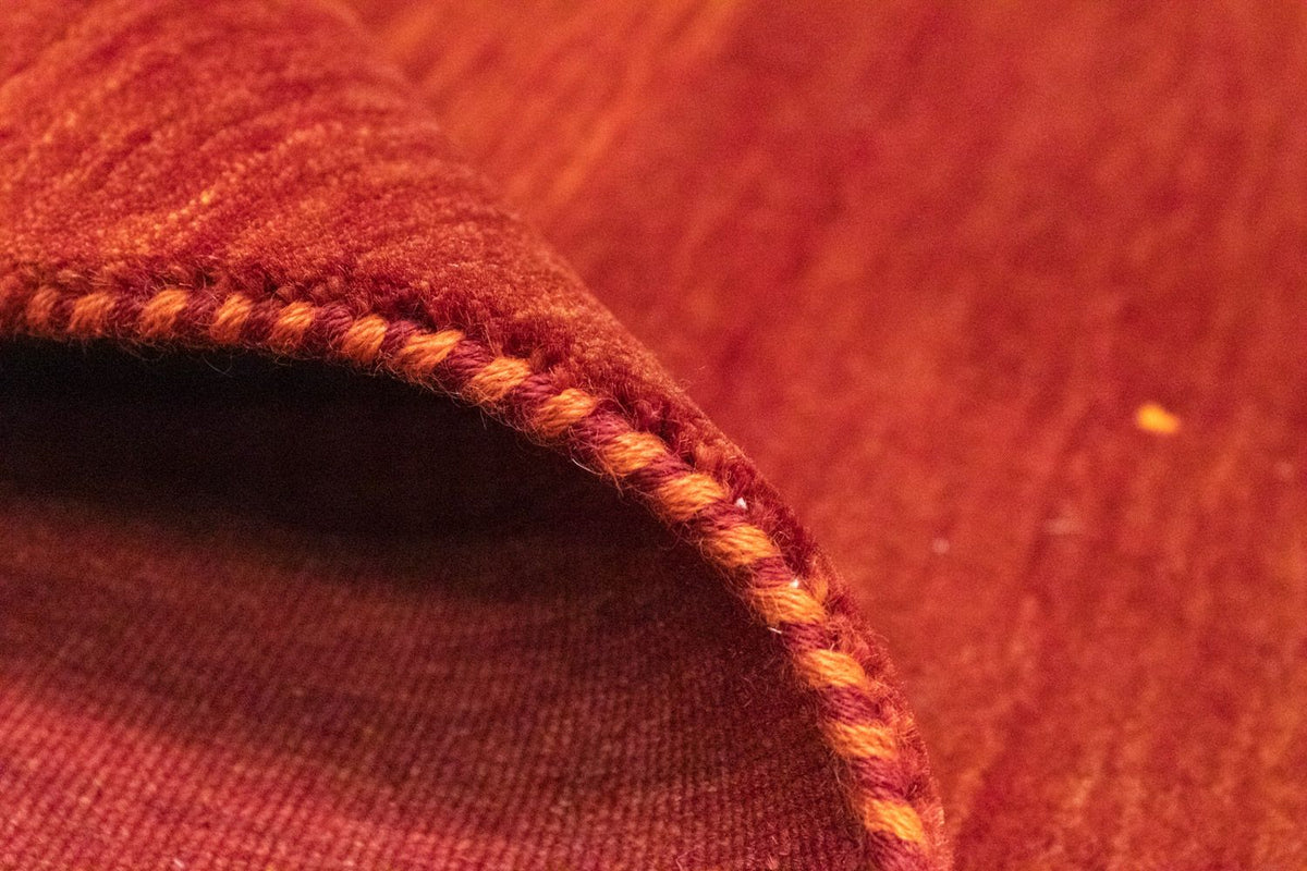 Gabbeh Rug - Loribaft Perser - 239 x 175 cm - orange