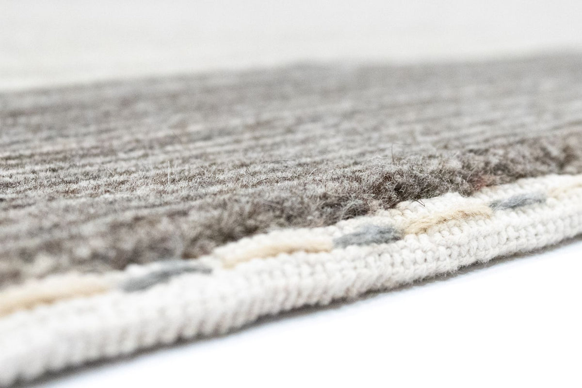 Gabbeh Rug - Loribaft Perser - 241 x 176 cm - beige