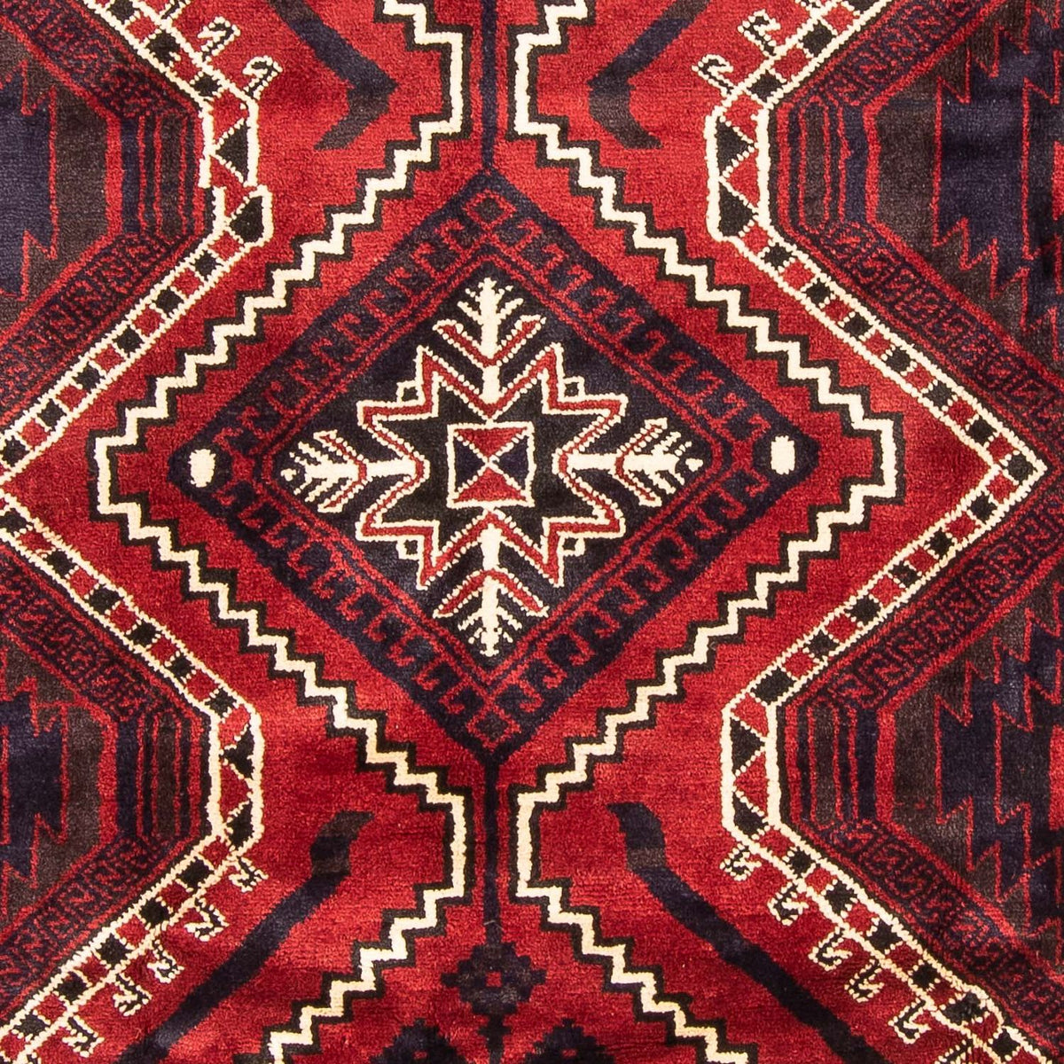 Perser Rug - Nomadic - 306 x 235 cm - dark red