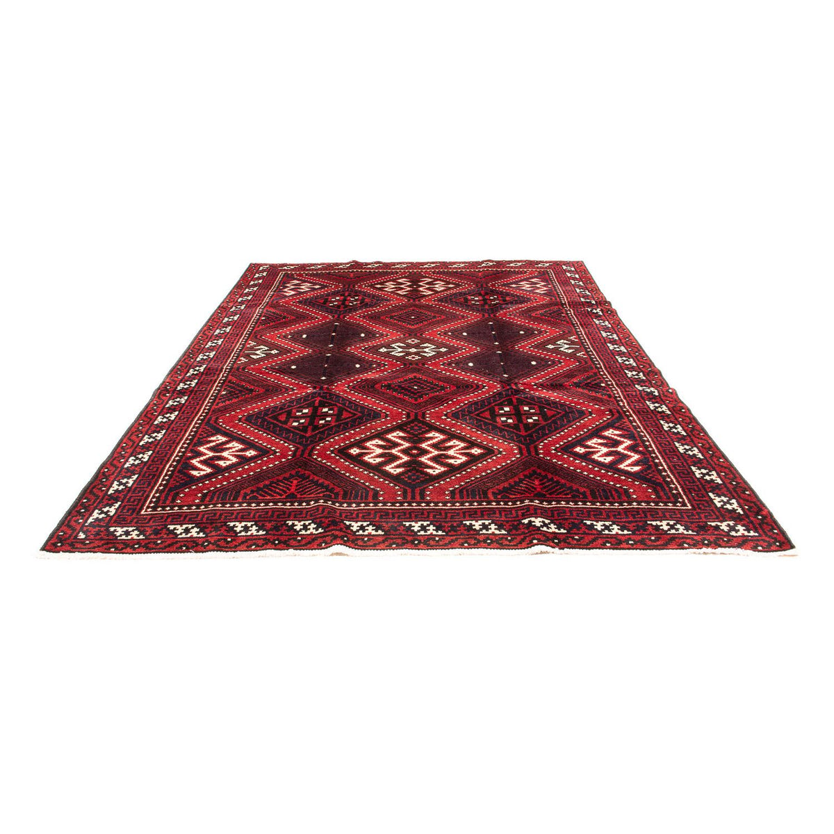 Perser Rug - Nomadic - 306 x 235 cm - dark red