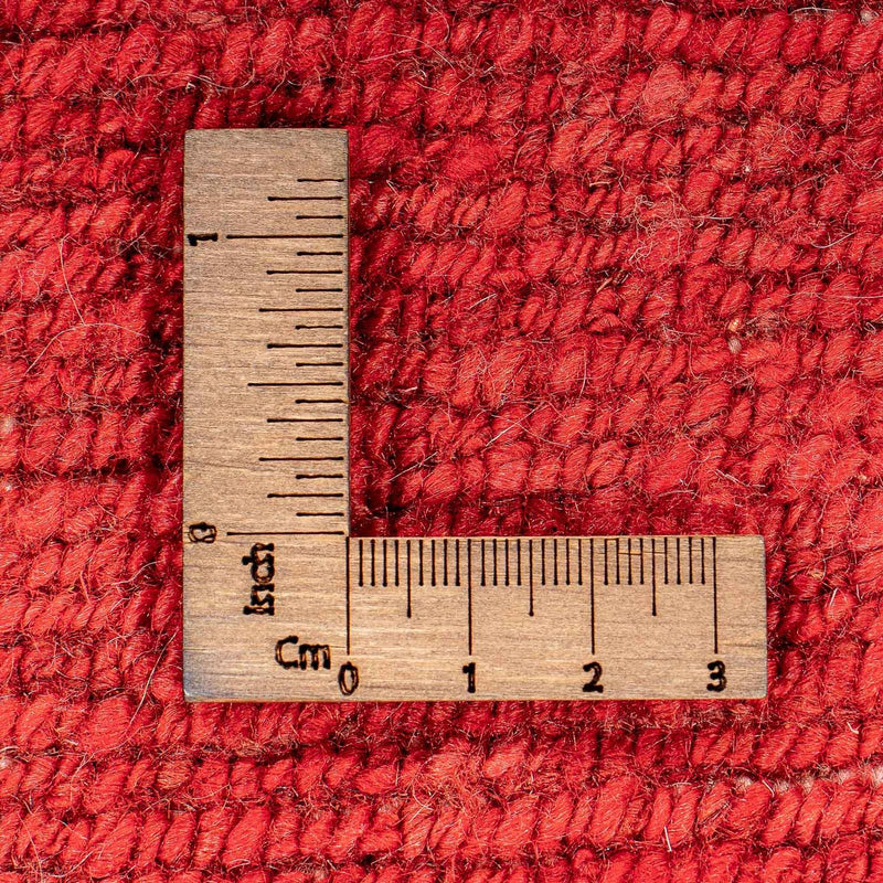 Gabbeh Rug - Loribaft Perser - 134 x 68 cm - dark red