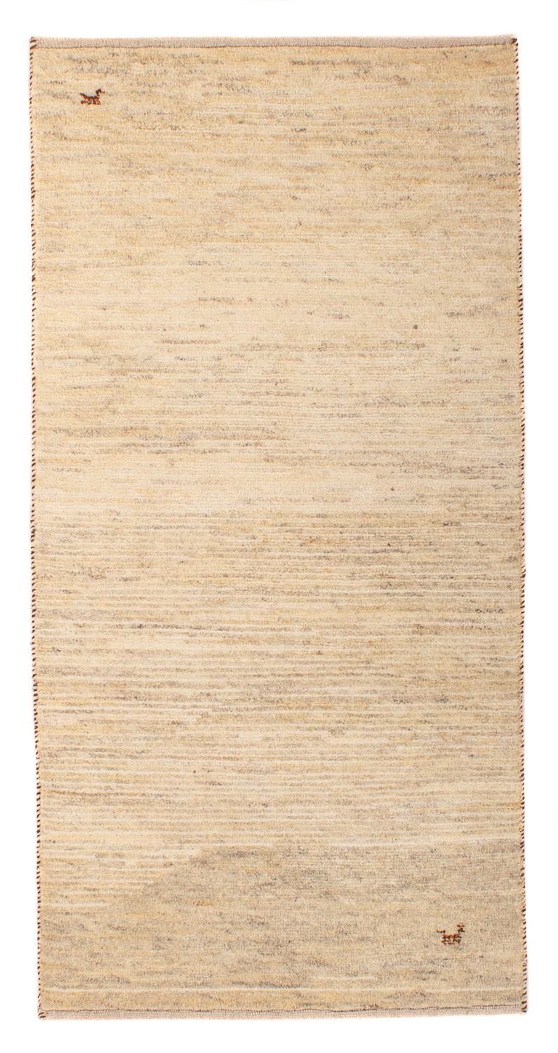 Gabbeh Rug - Loribaft Perser - 140 x 70 cm - beige