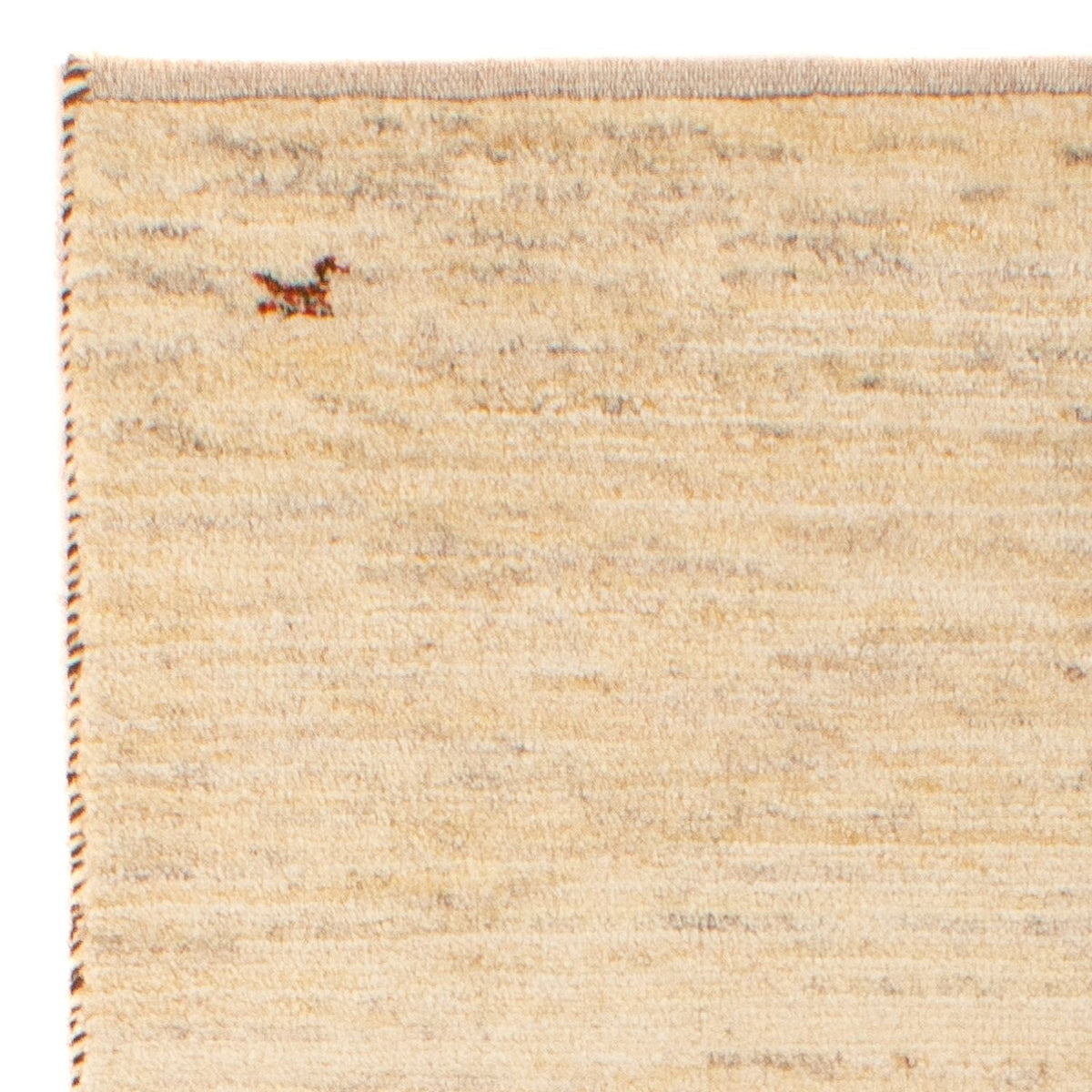 Gabbeh Rug - Loribaft Perser - 140 x 70 cm - beige