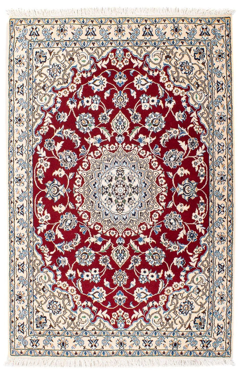 Perser Rug - Nain - Royal - 152 x 100 cm - dark red