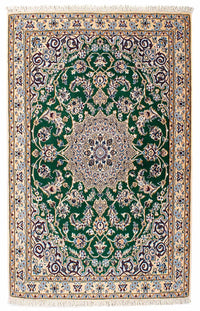 Perser Rug - Nain - Royal - 148 x 101 cm - dark green