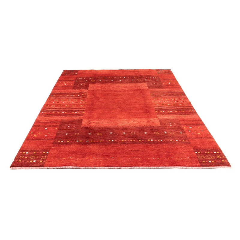 Gabbeh Rug - Loribaft Perser - 248 x 180 cm - dark red