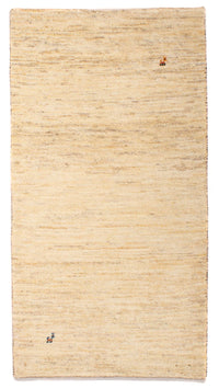 Gabbeh Rug - Loribaft Perser - 140 x 75 cm - beige
