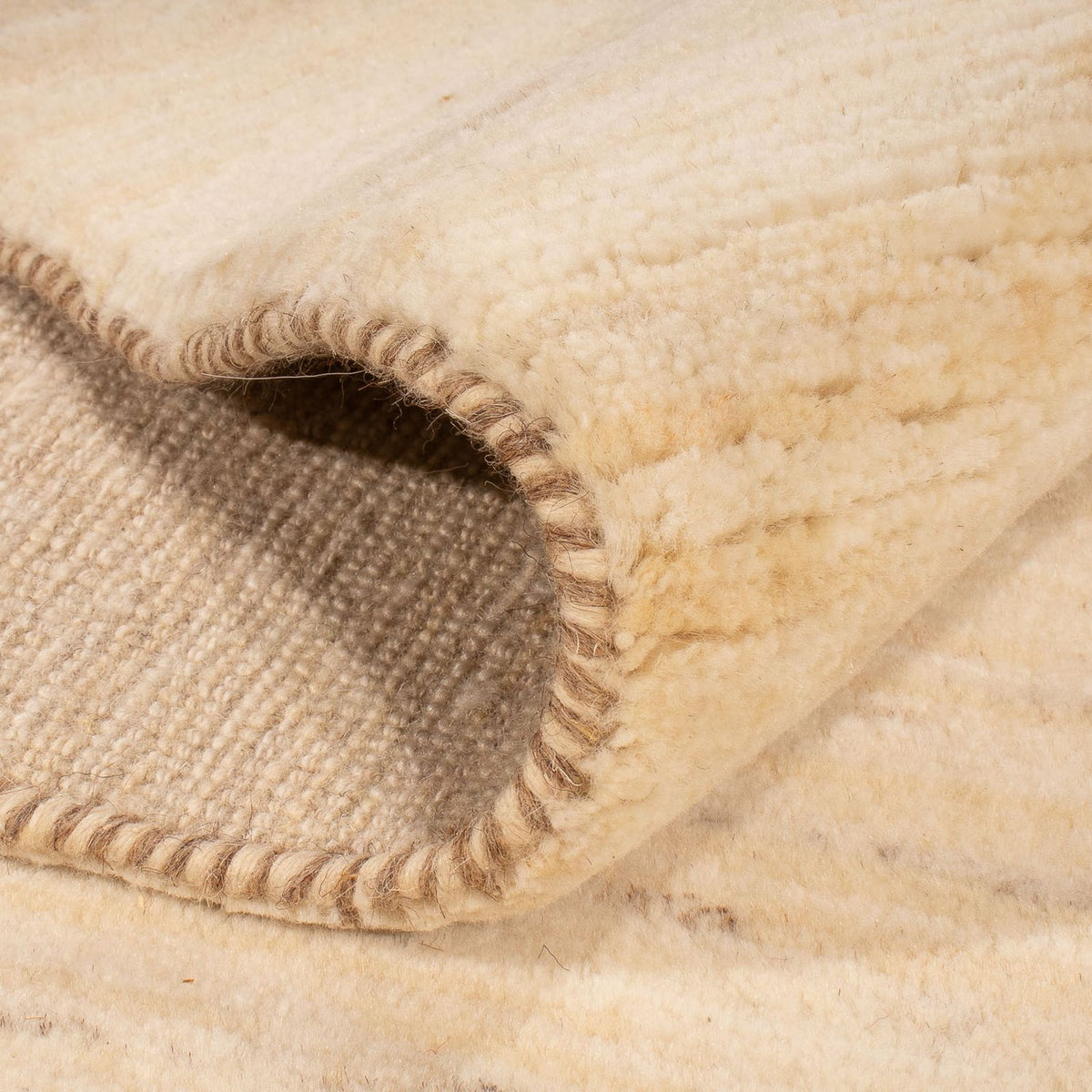 Gabbeh Rug - Loribaft Perser - 292 x 200 cm - beige