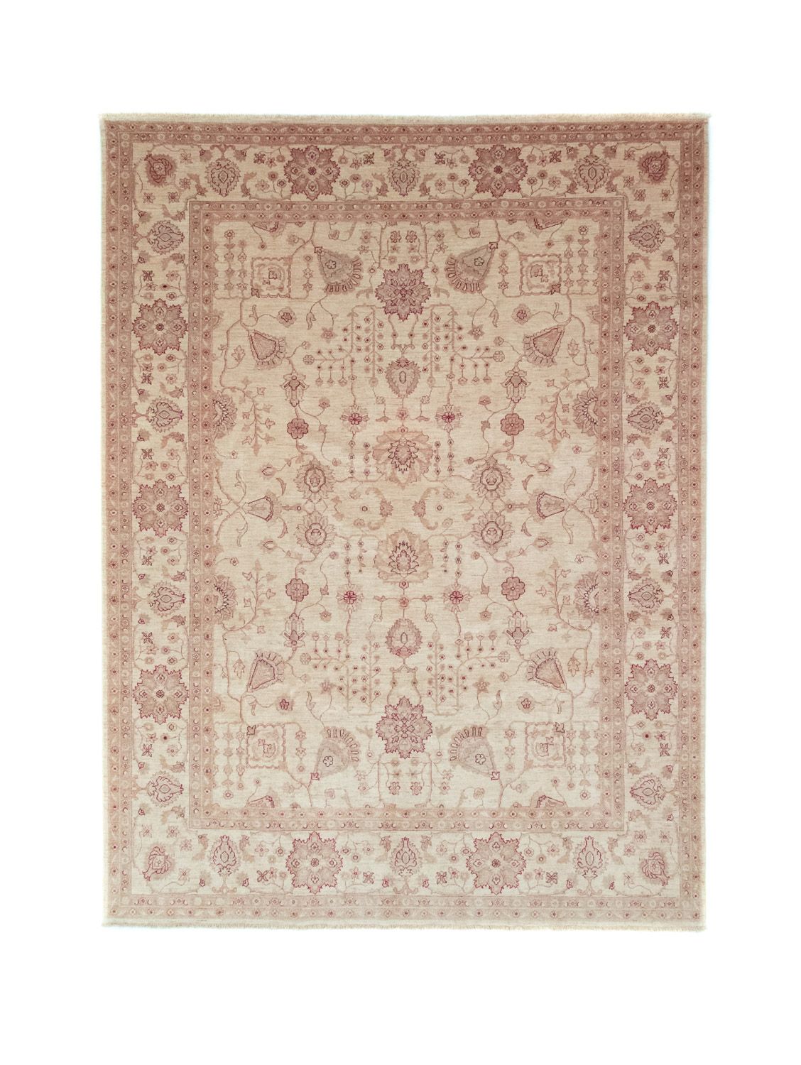 Ziegler Rug - 406 x 288 cm - brown