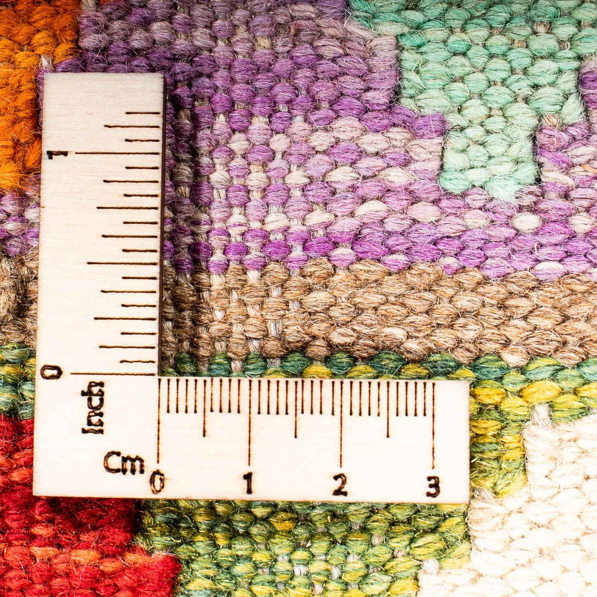 Runner Kelim Rug - Splash - 300 x 82 cm - multicolored