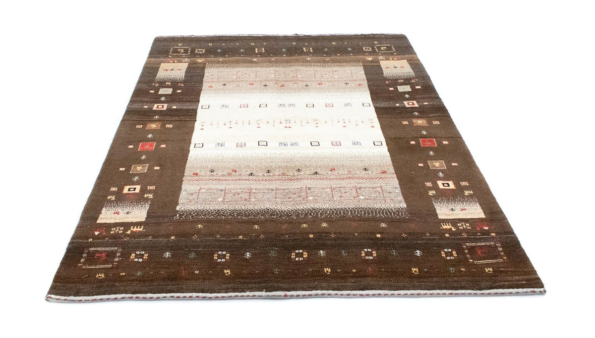 Gabbeh Rug - Loribaft Perser - 194 x 148 cm - brown