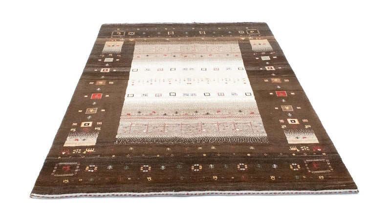 Gabbeh Rug - Loribaft Perser - 194 x 148 cm - brown