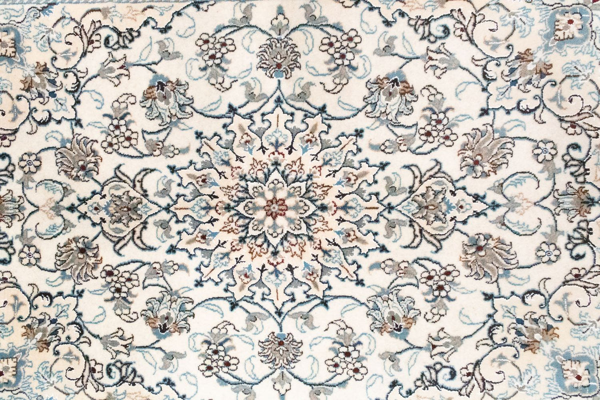 Perser Rug - Nain - 198 x 150 cm - natural white