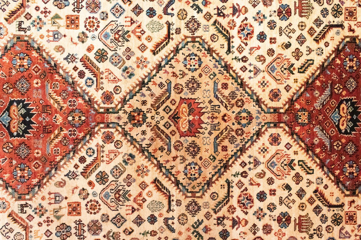 Perser Rug - Nomadic - 203 x 145 cm - beige