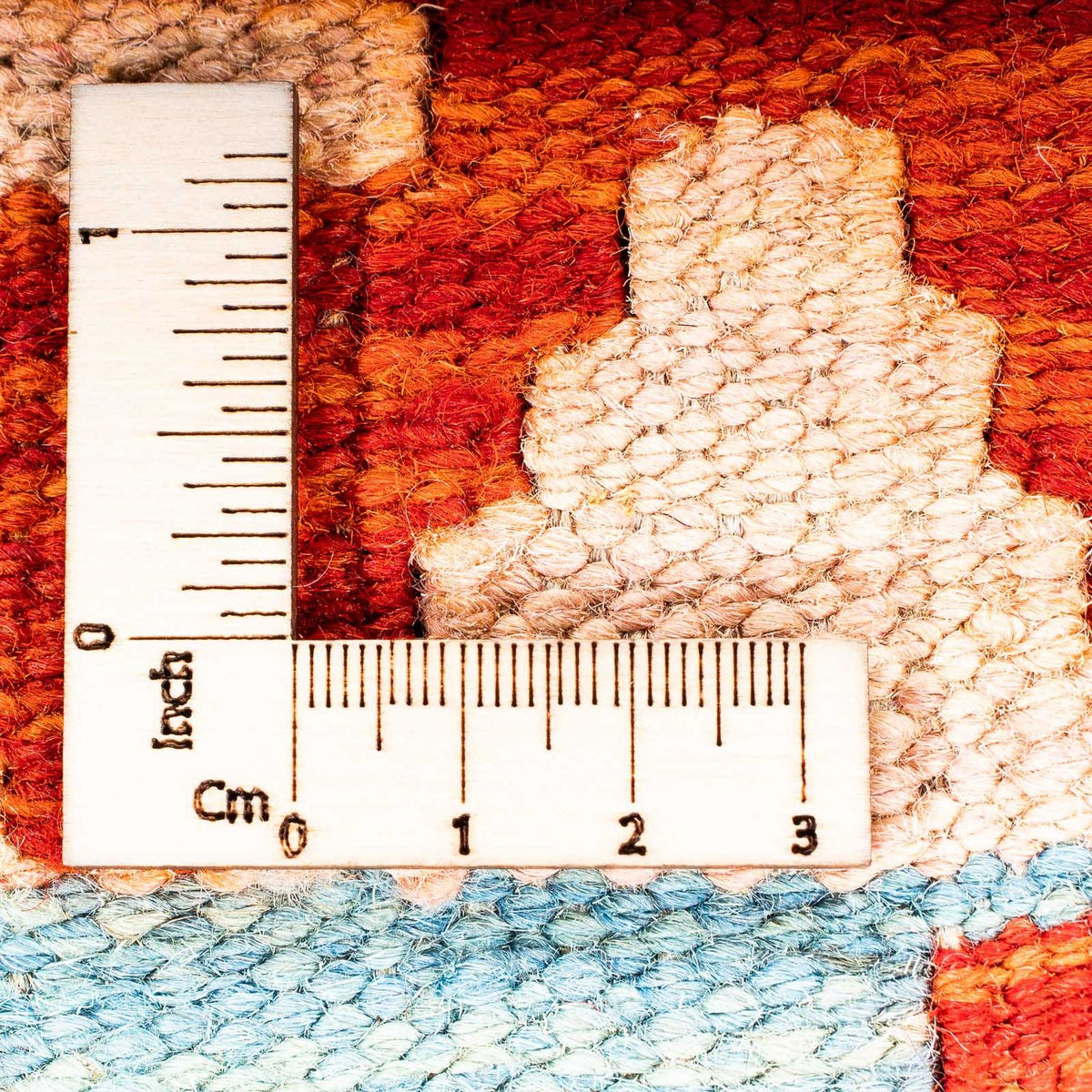 Kelim Rug - Splash - 157 x 101 cm - rust