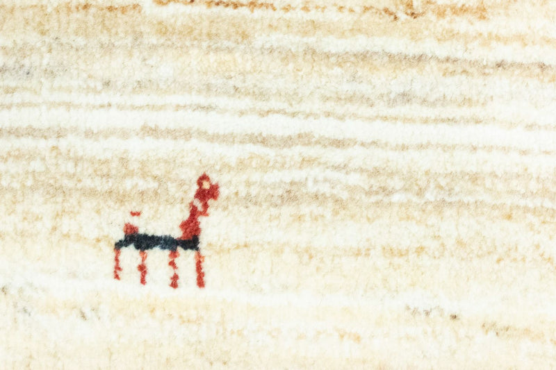 Gabbeh Rug - Loribaft Perser - 350 x 234 cm - beige